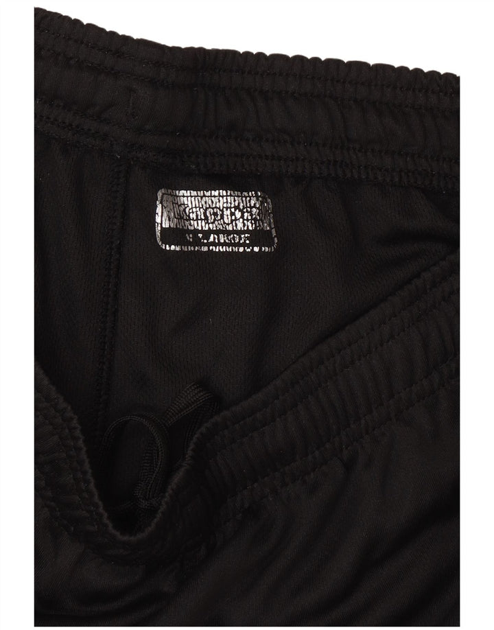 Kappa Herren-Trainingshose mit Grafik, mittelschwarzes Polyester