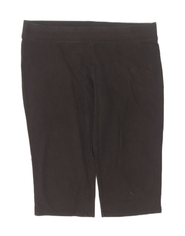 Marks & Spencer Damen Bermuda Sport Shorts UK 18 XL Marineblau Baumwolle