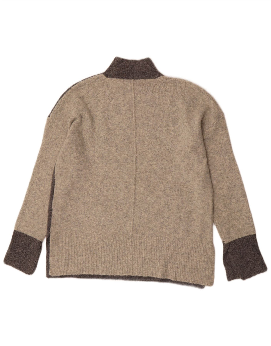 Marks & Spencer Rollkragenpullover für Damen, Gr. 14, Mittelgrau
