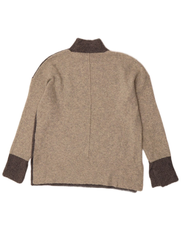 Marks & Spencer Rollkragenpullover für Damen, Gr. 14, Mittelgrau
