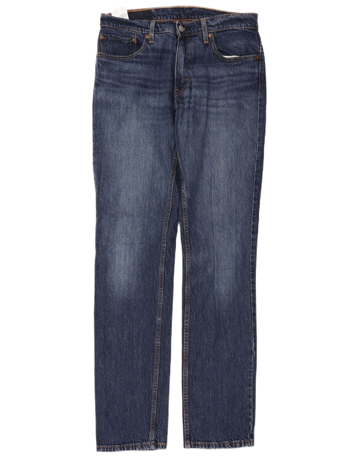 LEVI'S Herren 511 Slim Jeans W32 L34 Blaue Baumwolle