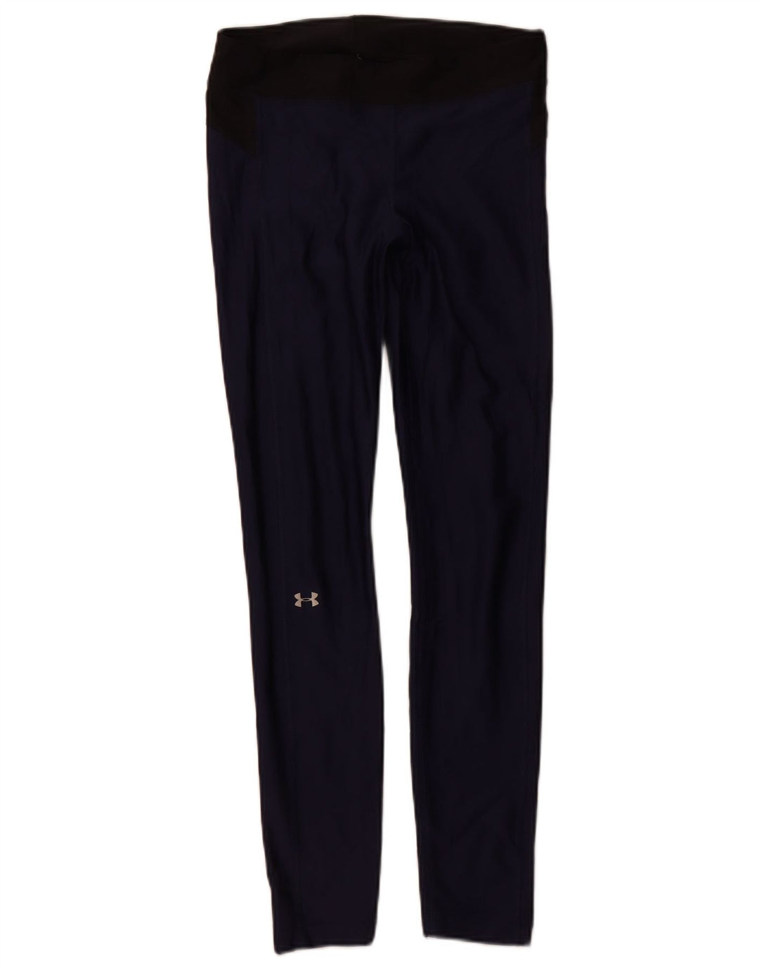 UNDER ARMOUR Damen Leggings UK 10 Small Marineblau