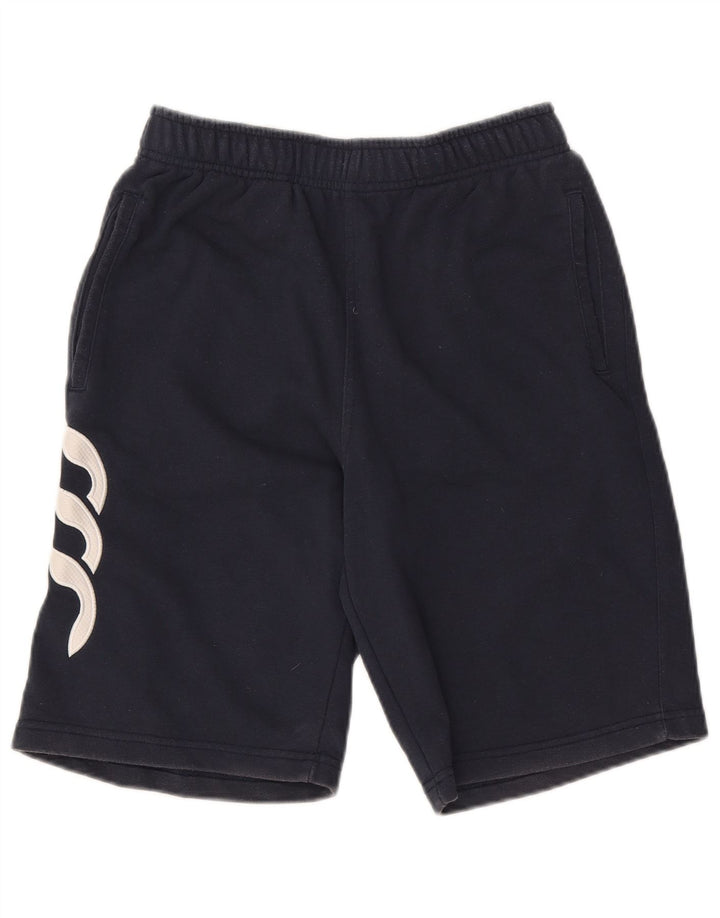 Canterbury Herren-Sportshorts mit Grafik, Größe S, marineblaue Baumwolle