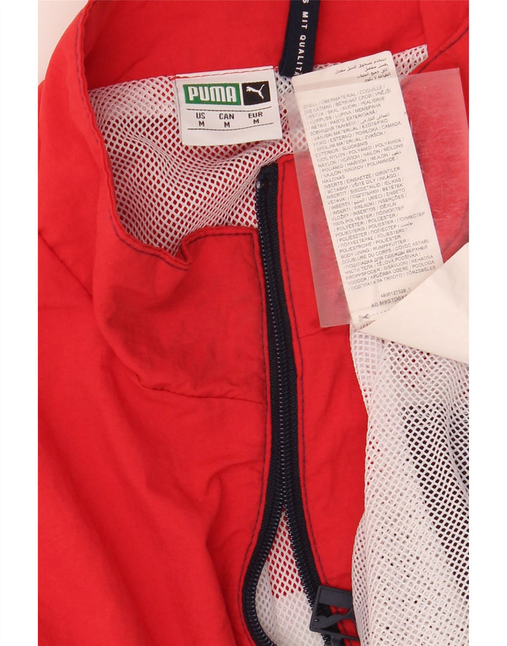 PUMA Herren-Trainingsanzug mit grafischem Oberteil, mittelgroß, mehrfarbig, Farbblock