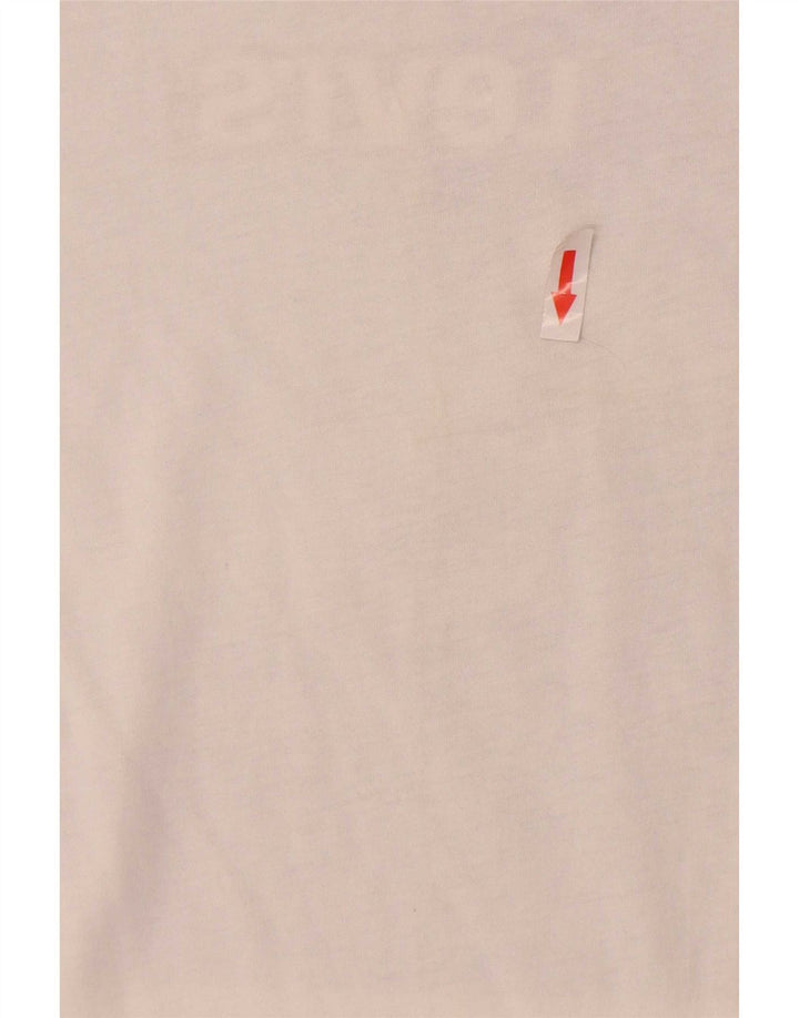 Levi's Herren-T-Shirt mit Grafik, Größe L, Weiß