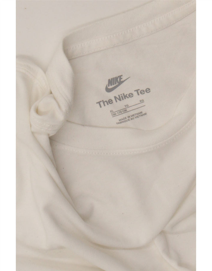 NIKE T-Shirt für Jungen, 13–14 Jahre, XL, Weiß
