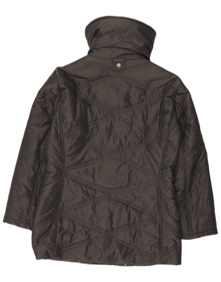 Perte by Krizia Damen Wattierte Jacke UK 12 Medium Schwarz
