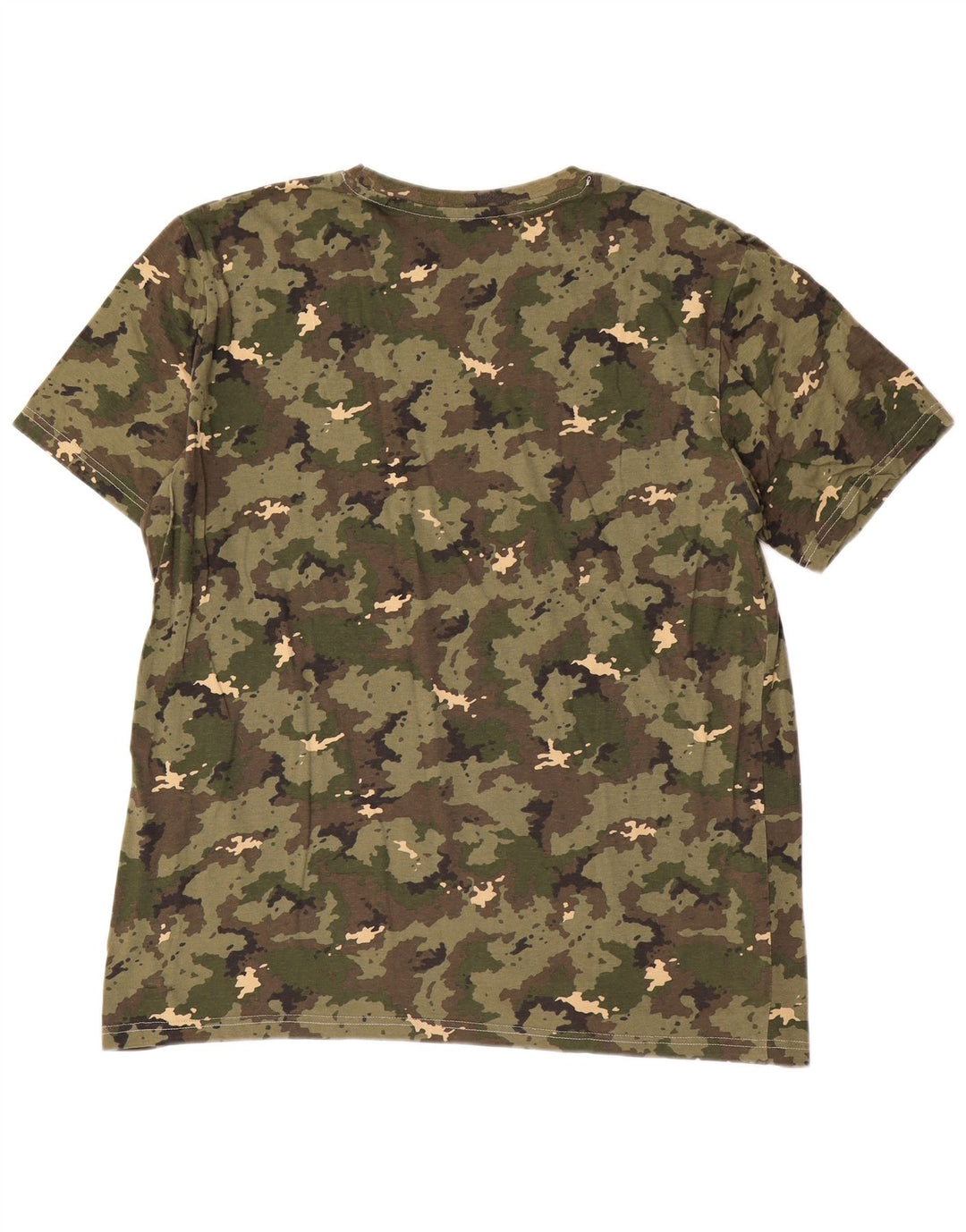Decathlon Herren T-Shirt Top XL Khaki Camouflage