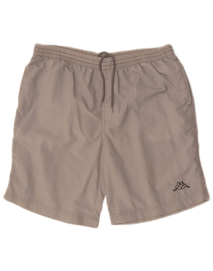 KAPPA Herren Badeshorts XL Grau Polyamid