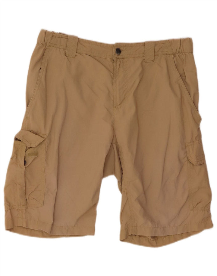 COLUMBIA Herren Cargoshorts W32 Medium Beige Nylon
