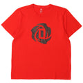 Adidas Herren Grafik T-Shirt Top XL Rot