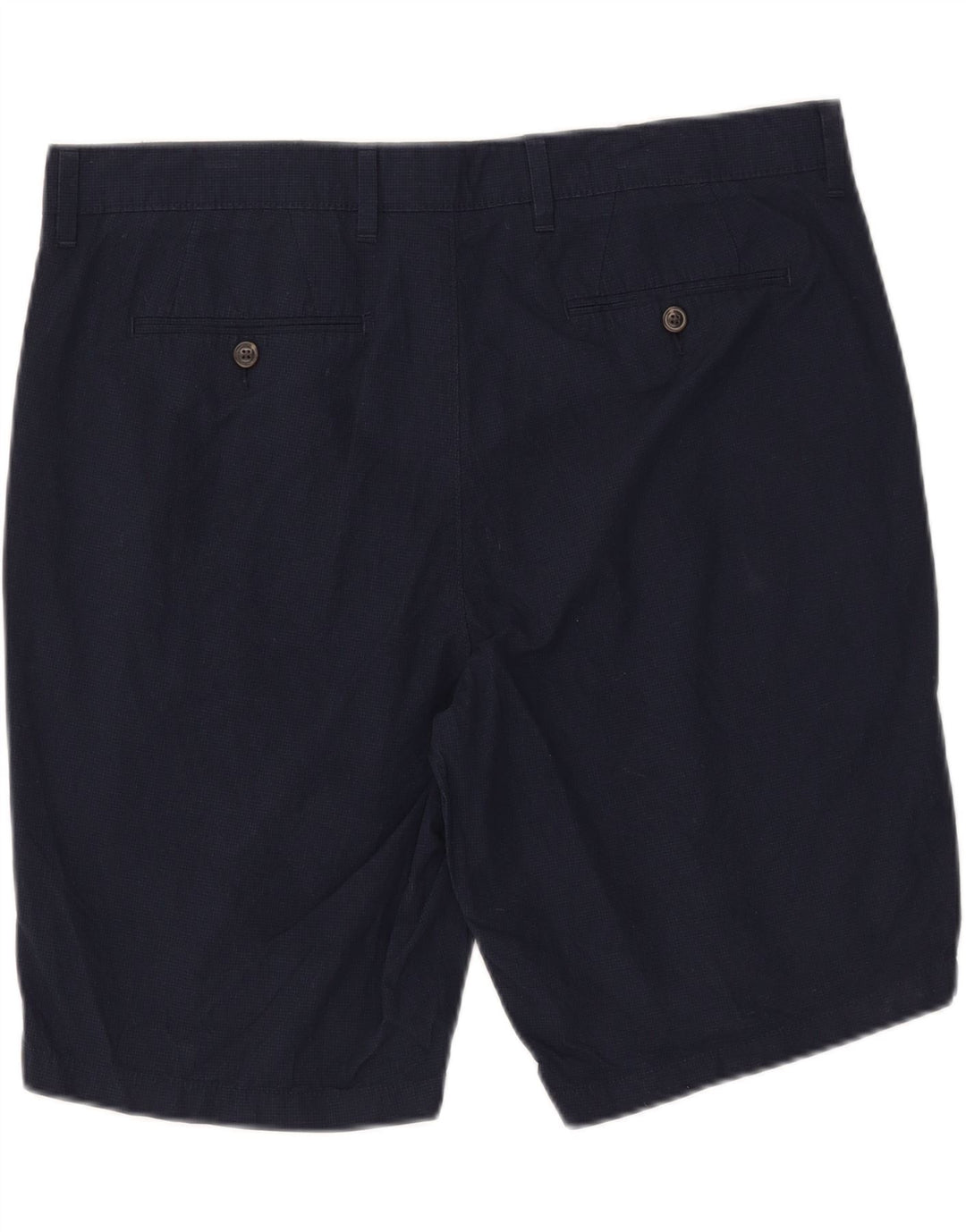 Marks & Spencer Herren Chinoshorts W38 XL Marineblau Baumwolle