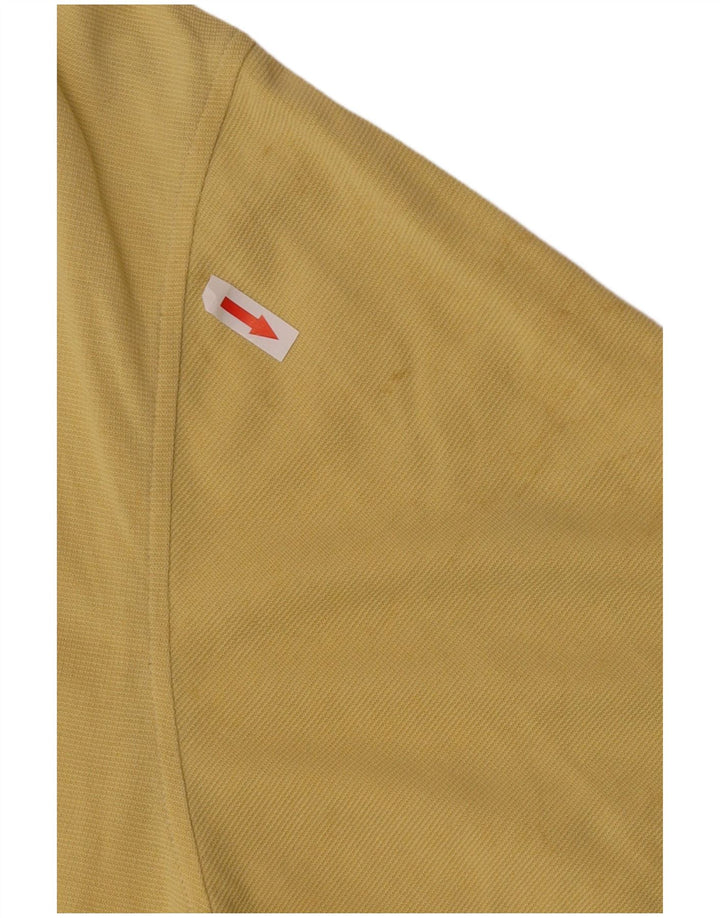 Lacoste Herren Poloshirt Größe 7 2XL Gelbe Baumwolle