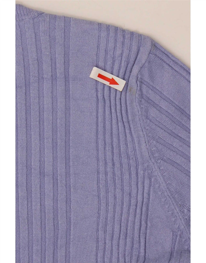 Marks & Spencer Damen-Pullover, kurzärmelig, Rundhalsausschnitt, Gr. 14, Medium B