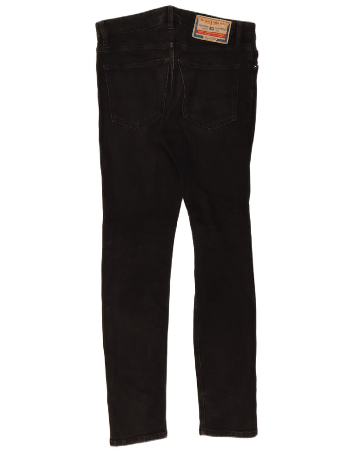 Diesel Herren Skinny Jeans W30 L30 Schwarze Baumwolle