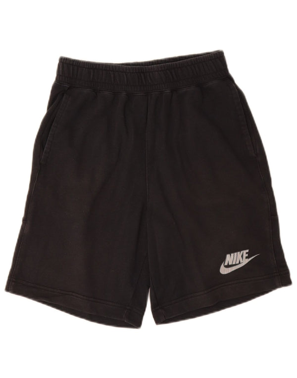 Nike Sportshorts für Jungen, 12–13 Jahre, groß, schwarze Baumwolle