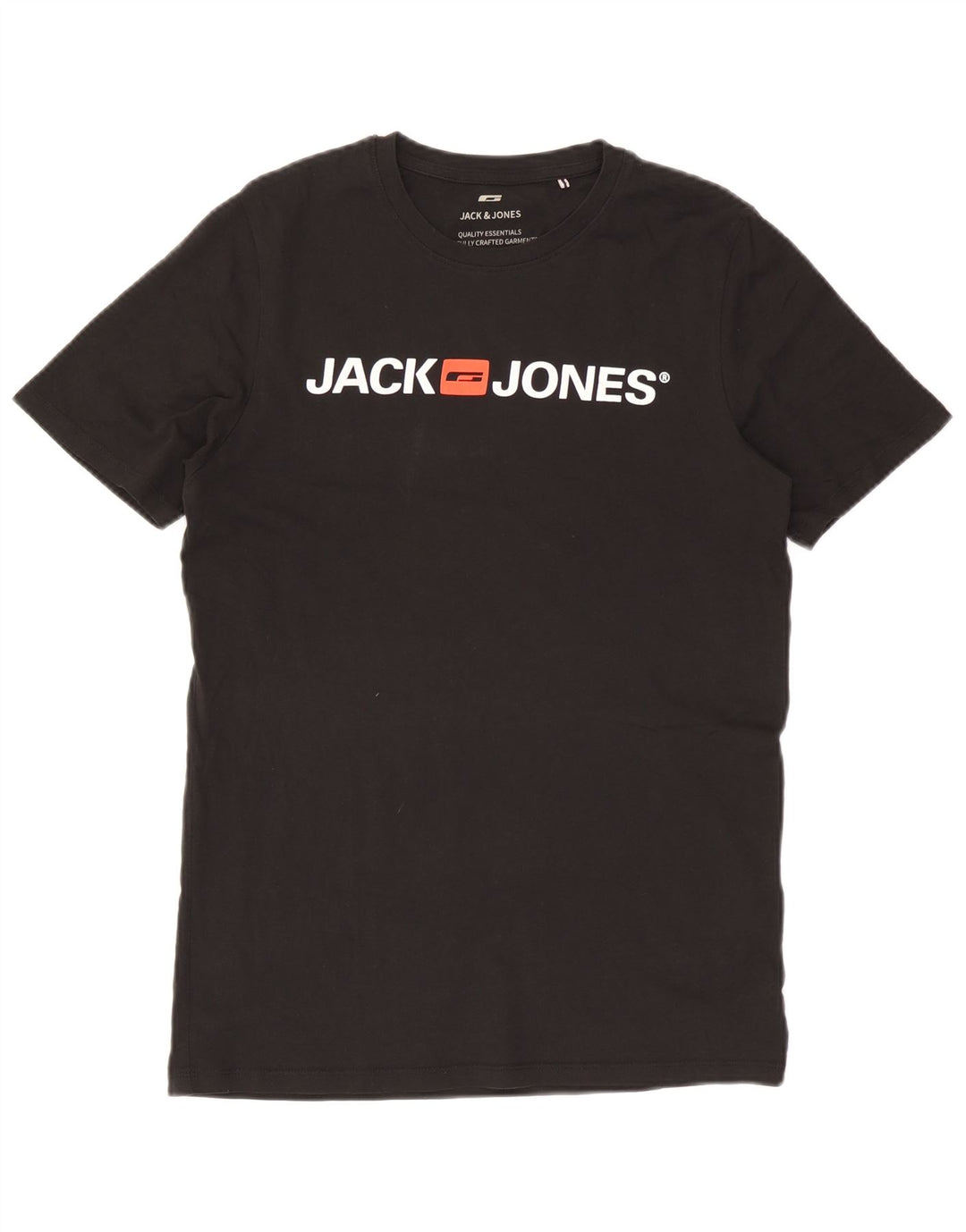 Jack & Jones Herren-T-Shirt mit Grafik, Größe L, Schwarz