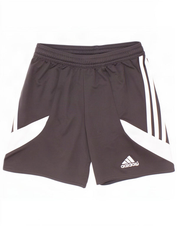 Adidas Climalite Sportshorts für Jungen, 7–8 Jahre, Größe S, Schwarz, Farbblock