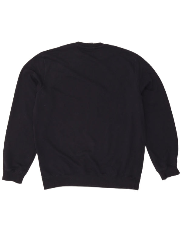 CHAMPION Herren-Sweatshirt mit Grafik, 2XL, Marineblau, Baumwolle