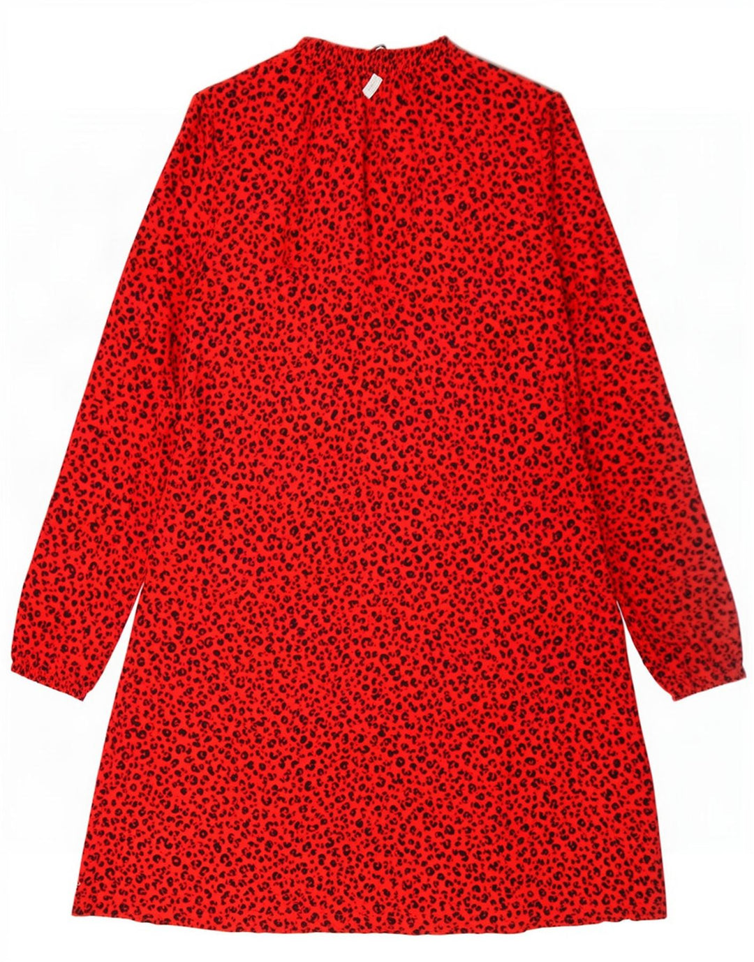 Marks & Spencer Damen Basic-Kleid UK 12 Mittelrotes Tiermuster