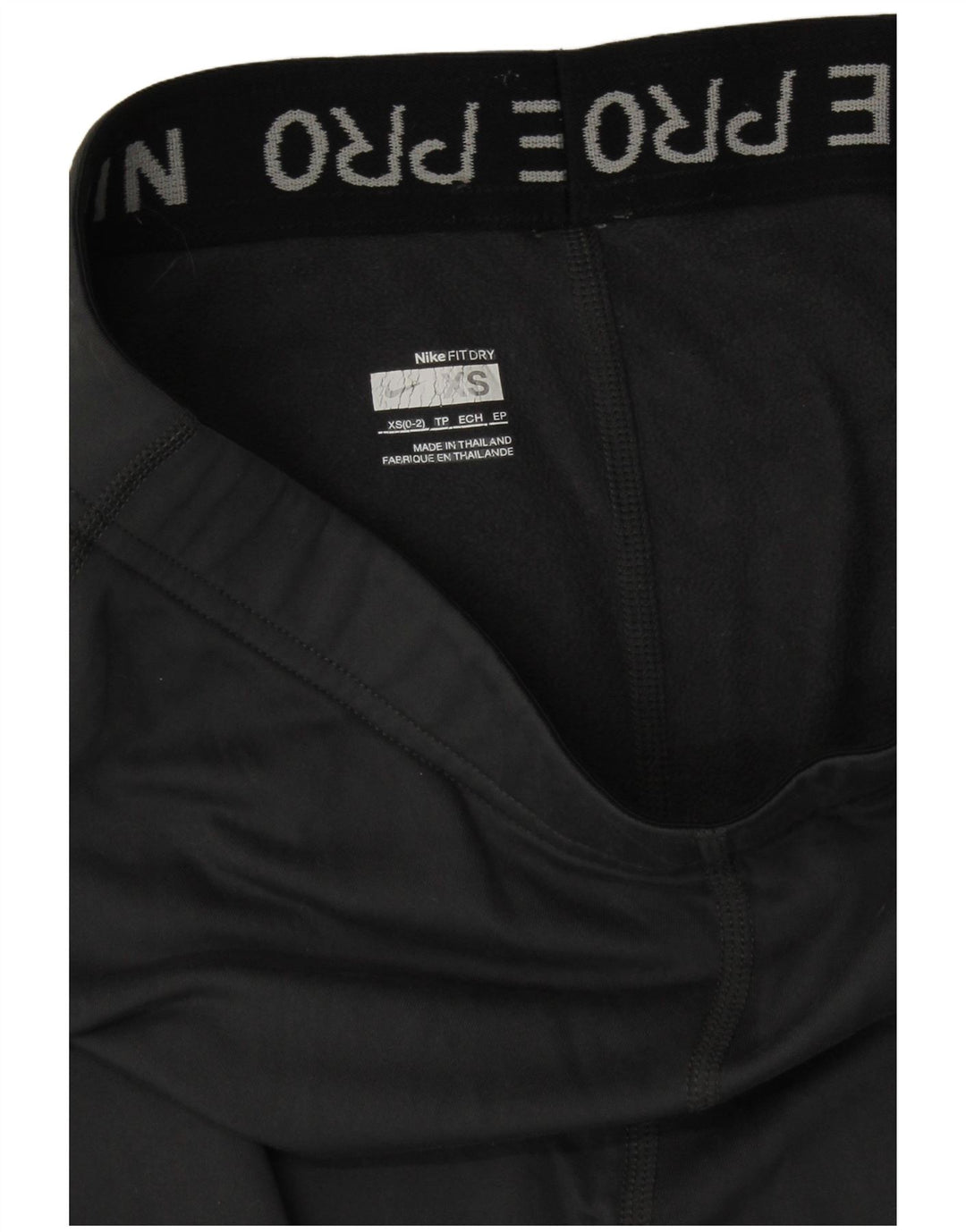 NIKE Womens Fit Dry Leggings US 0/2 XS Graues Polyester