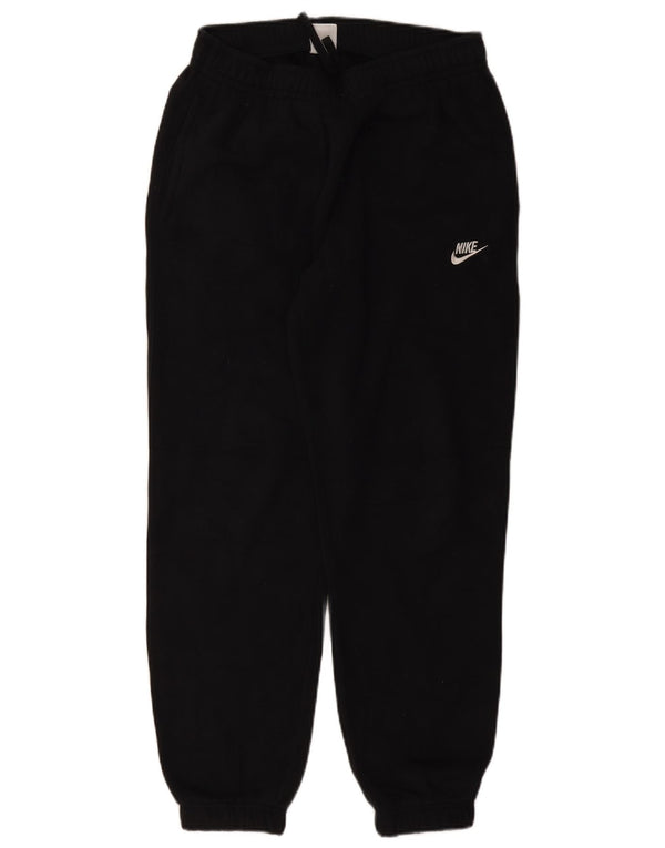 Nike Herren-Trainingshose, Jogginghose, mittelgroß, Schwarz, Baumwolle, Sport