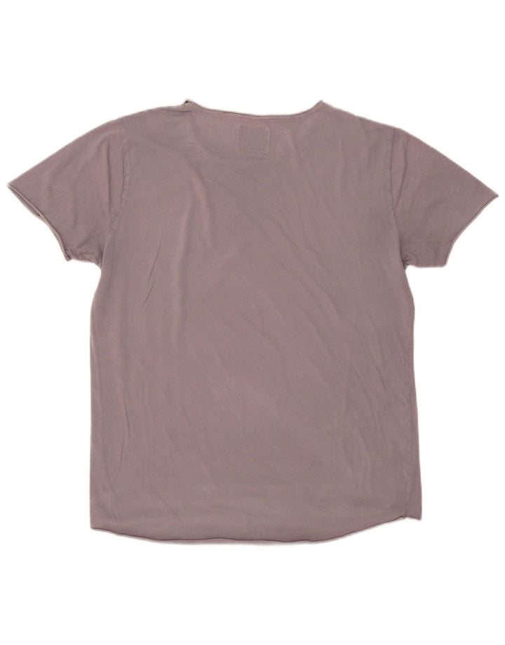 Marlboro Classics Herren-T-Shirt mit Grafik, Größe L, Grau