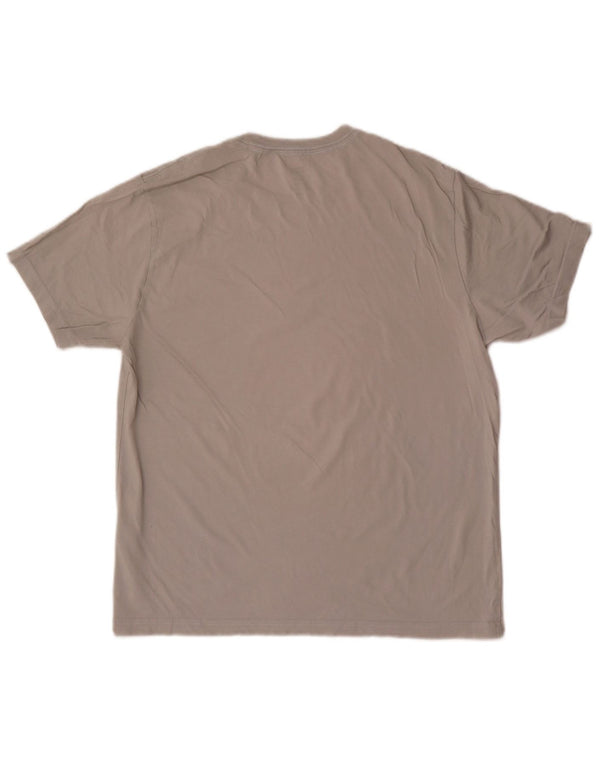 Levi's Damen Relaxed Fit Graphic T-Shirt Top UK 14 Mittelgraue Baumwolle
