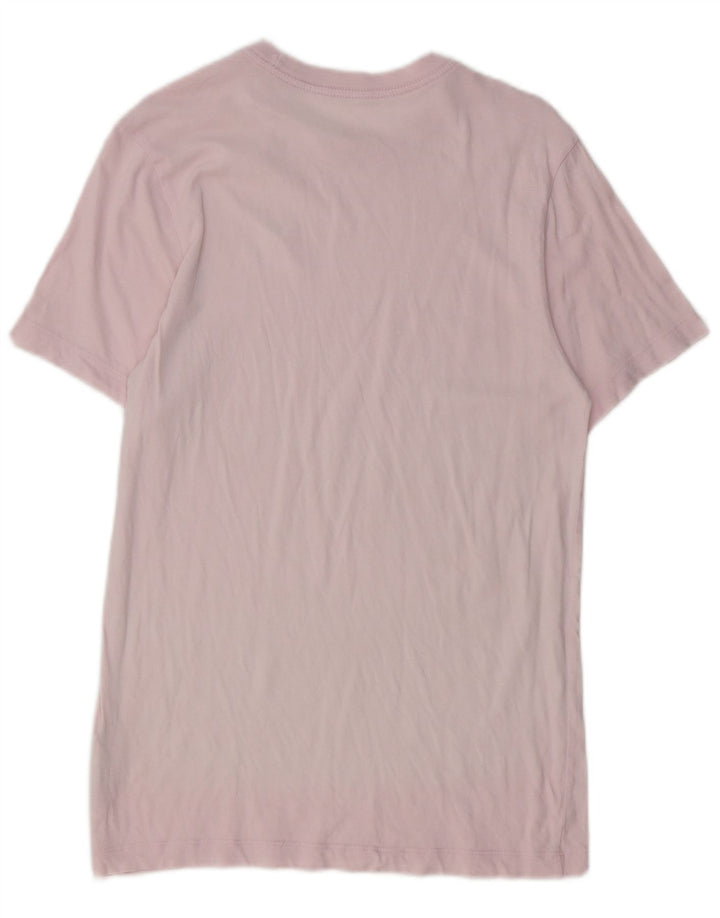 Nike Herren T-Shirt Top XS Rosa Baumwolle