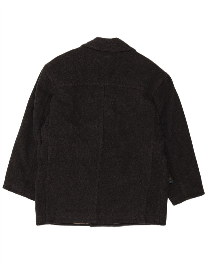 Redpoint Herren Pea Coat IT 50 Large Grau Polyester