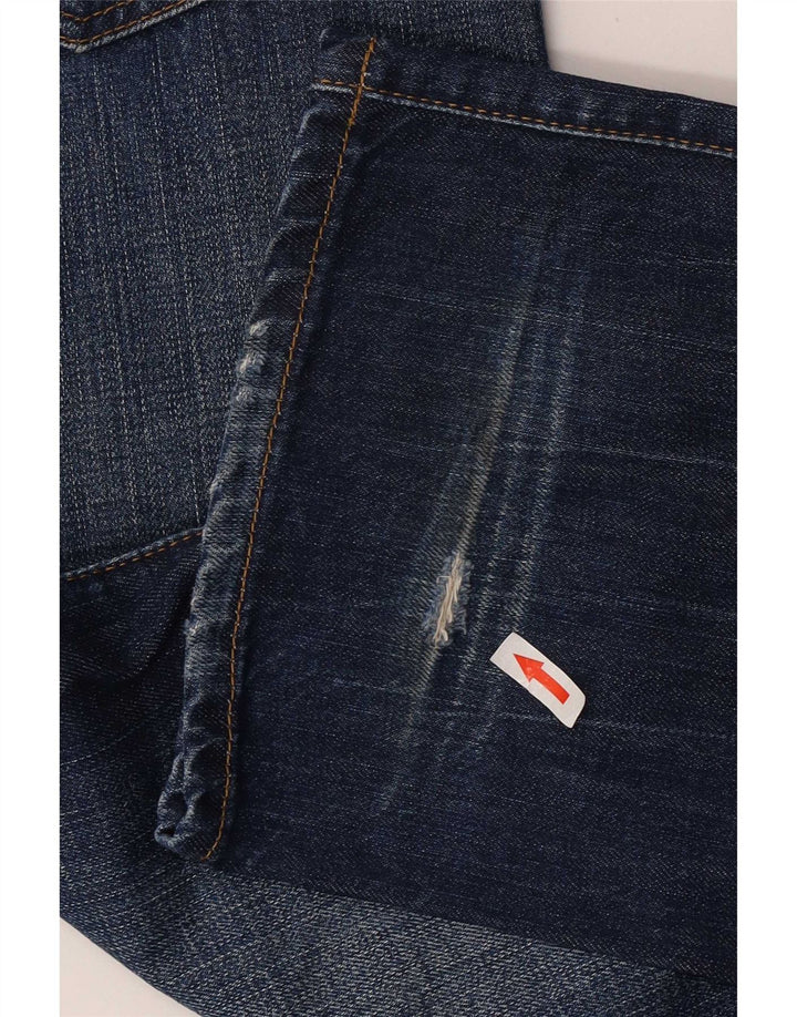 Levi's Herren 501 Straight Jeans W34 L32 Blaue Baumwolle
