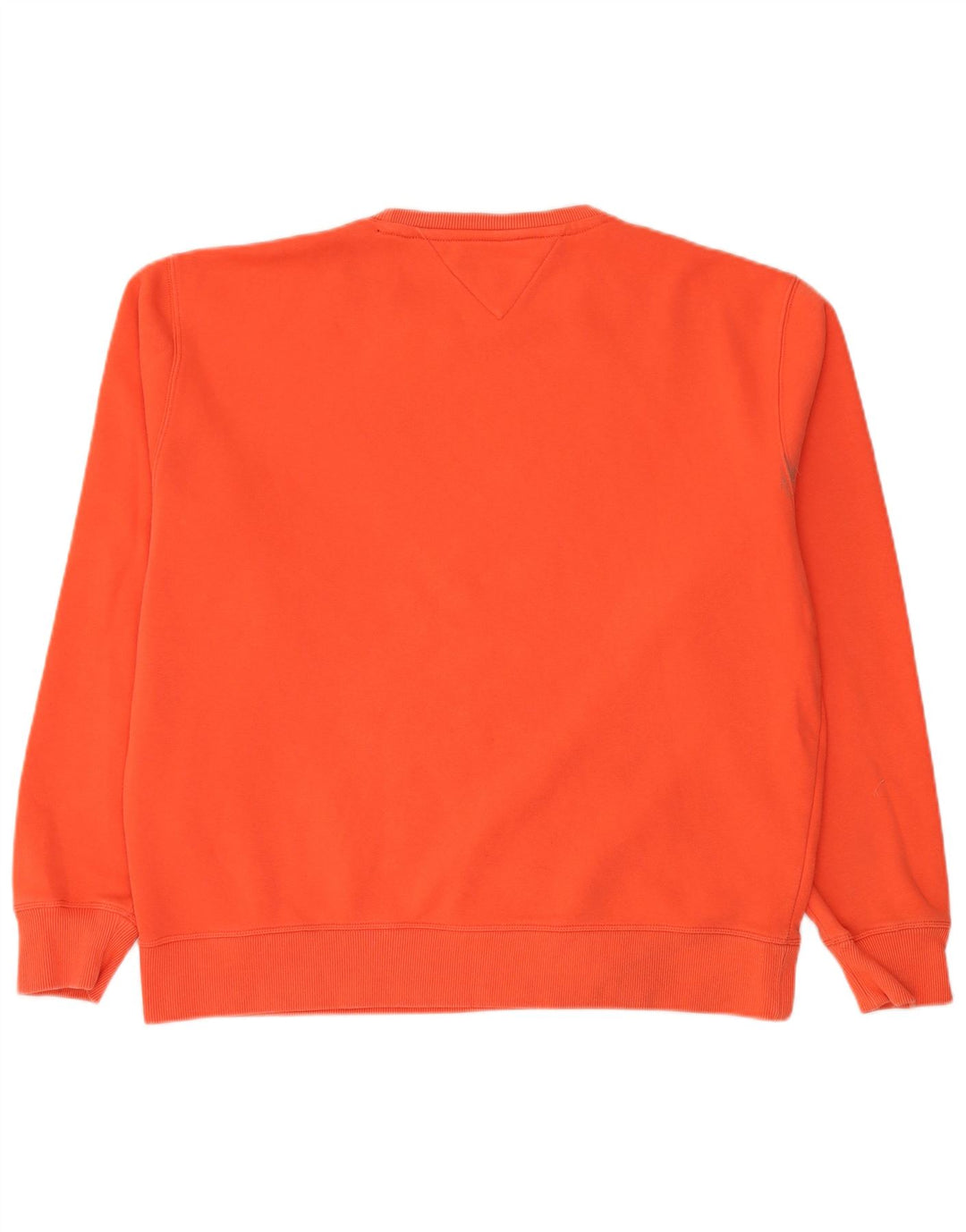 TOMMY HILFIGER Herren Sweatshirt Pullover 2XL Orange Baumwolle