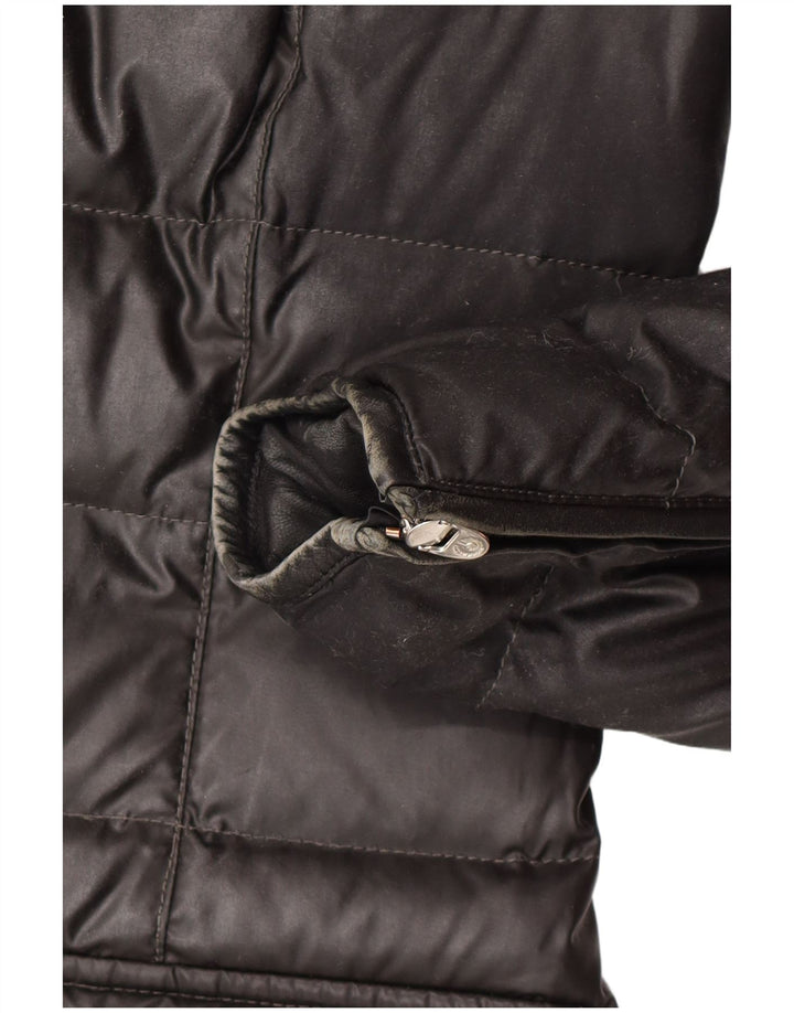 Belstaff Damen gepolsterter Mantel IT 44 Medium Black Polyester Classic