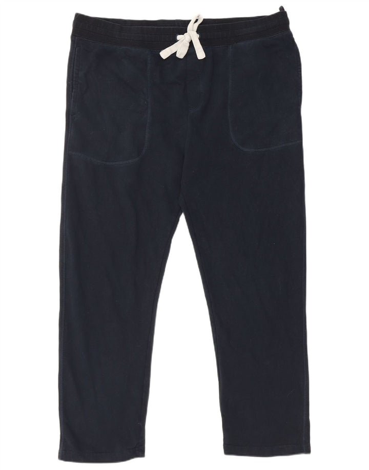 Marks & Spencer Herren-Trainingshose XL, Marineblau, Baumwolle