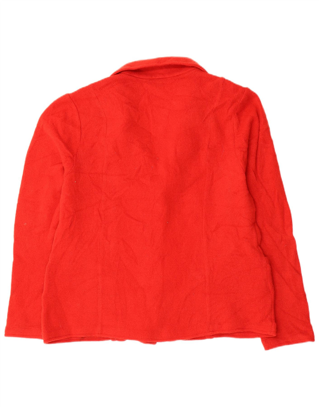 Laura Ashley Damen-Cardigan-Pullover UK 16 Große rote Wolle
