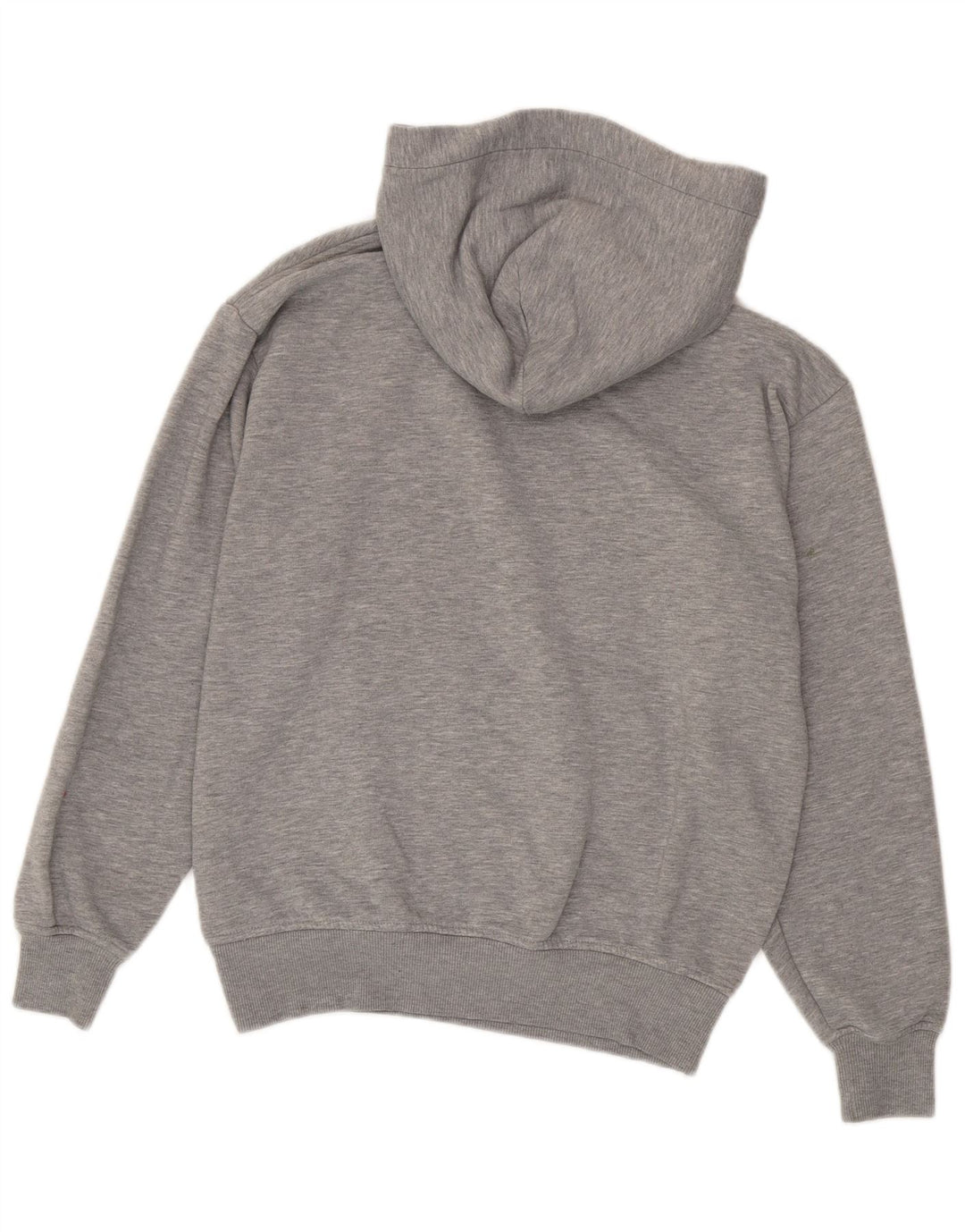 Zara Herren Kapuzenpullover Mittelgrau meliert