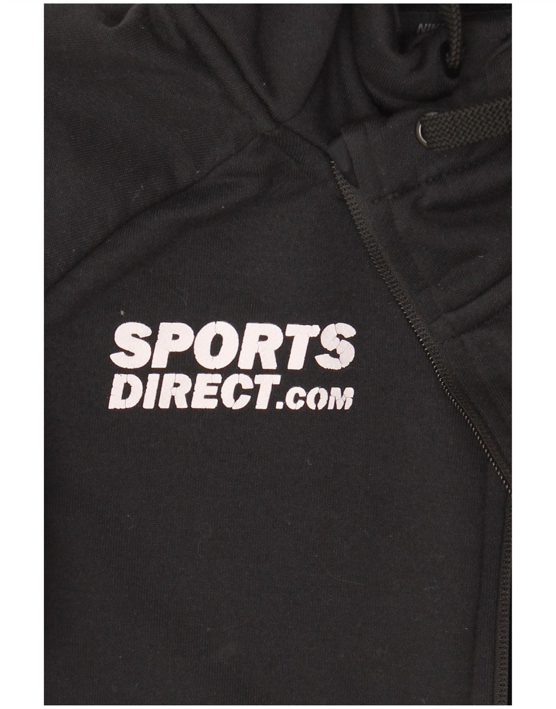 Nike Herren Dri Fit Graphic Zip Hoodie Pullover Small Schwarz Polyester