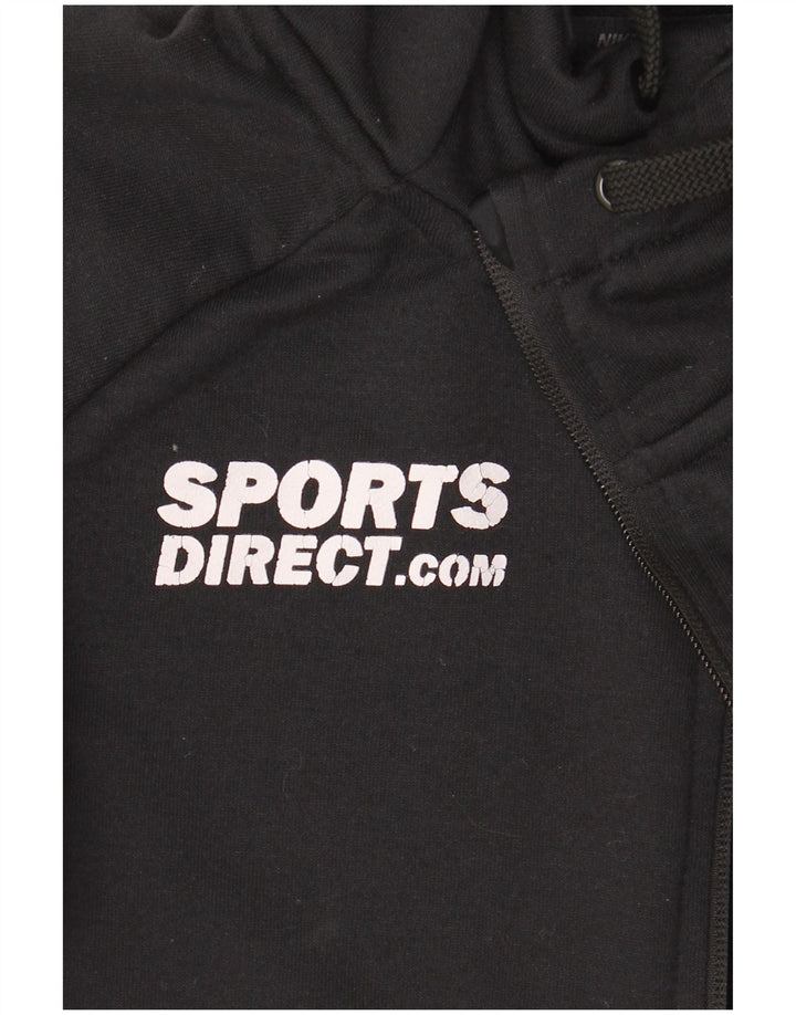 Nike Herren Dri Fit Graphic Zip Hoodie Pullover Small Schwarz Polyester