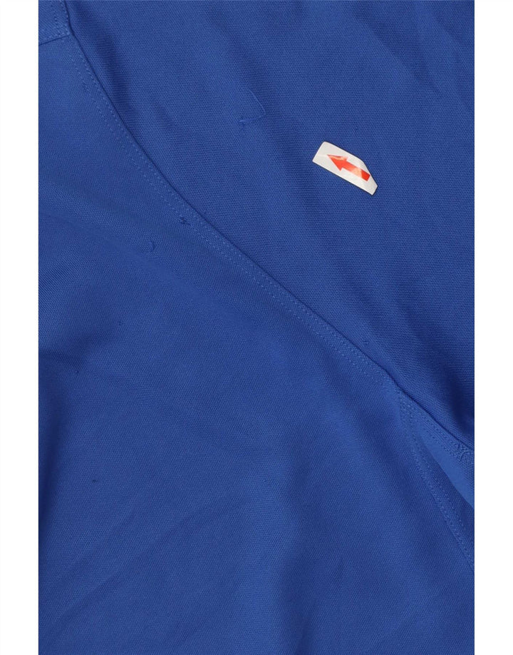 Nike Herren Dri Fit Poloshirt, großes blaues Polyester
