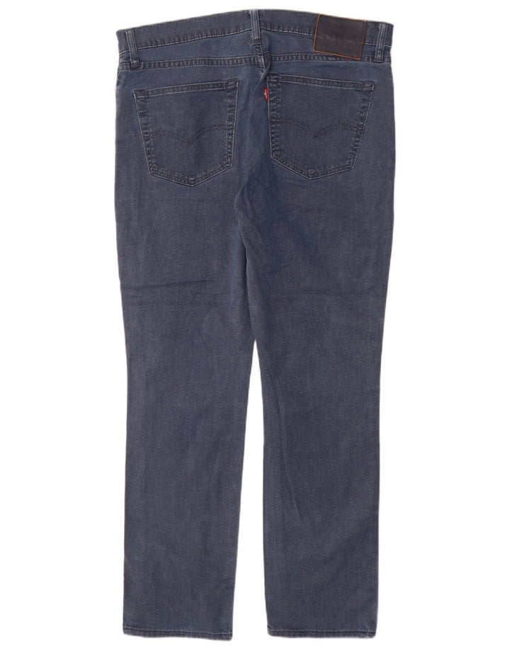 Levi's Herren Slim Jeans W36 L30 Blaue Baumwolle