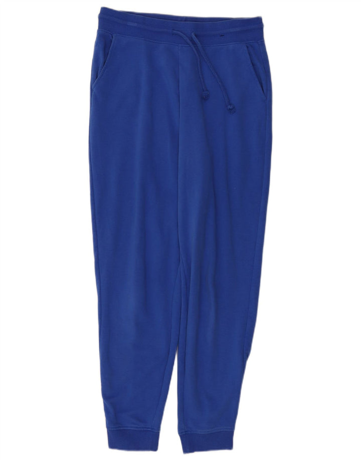 Marks & Spencer Damen-Trainingshose, Jogginghose, UK 12, mittelblau, Baumwolle