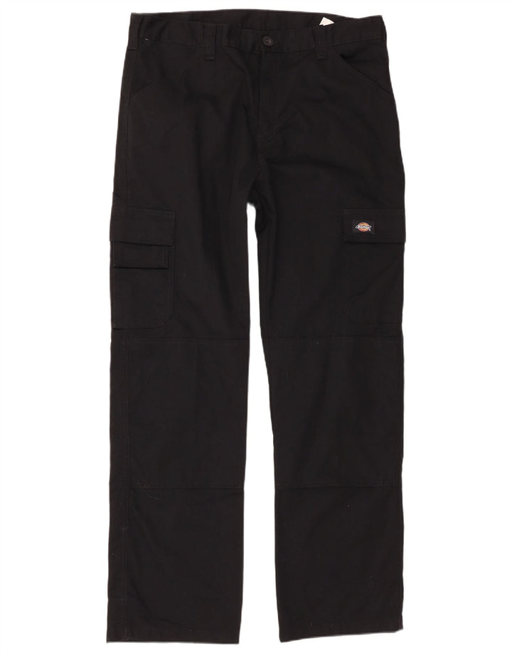 Dickies Gerade Herren-Cargohose W34 L32 Schwarzes Polyester