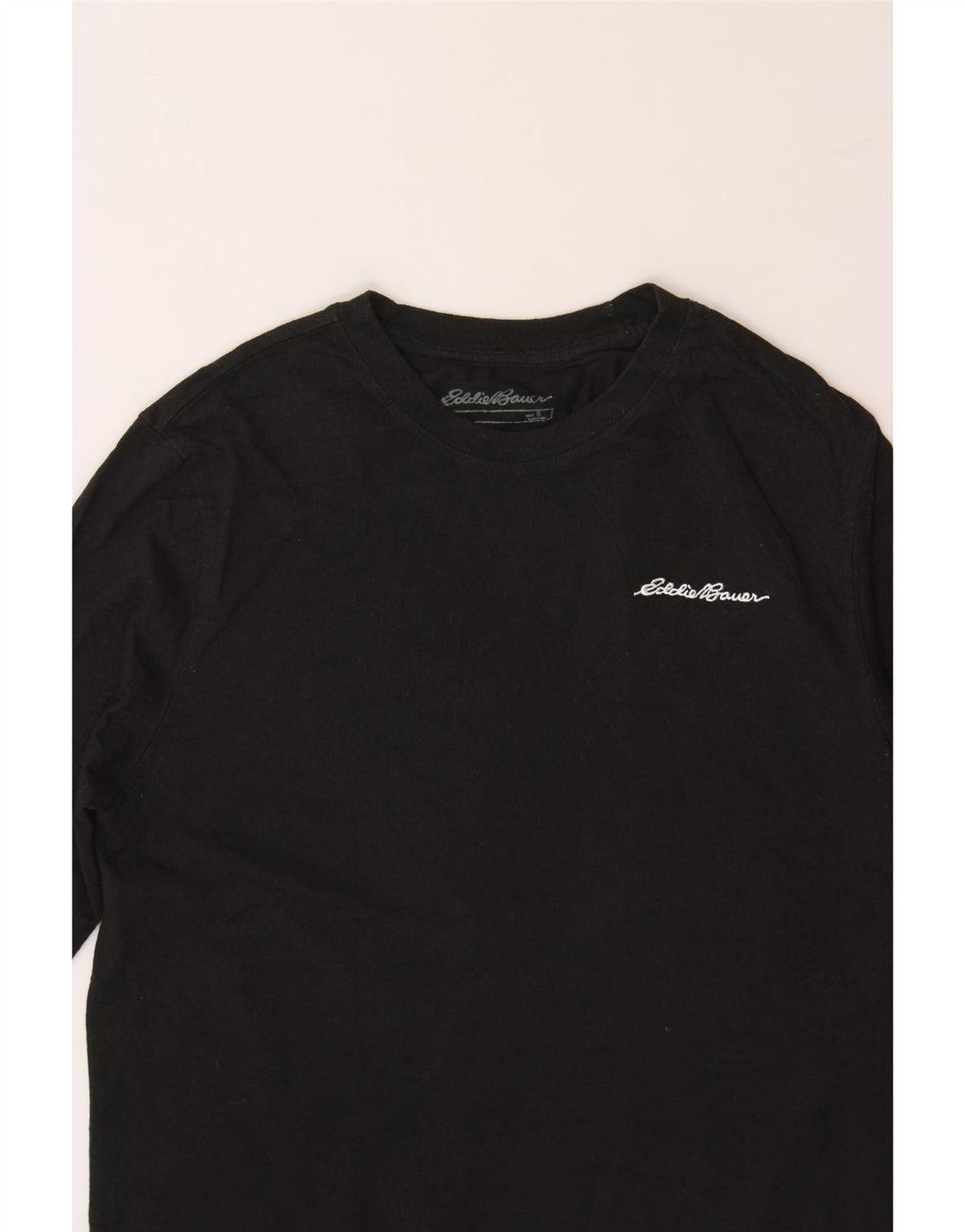 EDDIE BAUER Mens Top Long Sleeve Small Black Vintage Eddie Bauer and Second-Hand Eddie Bauer from Messina Hembry 
