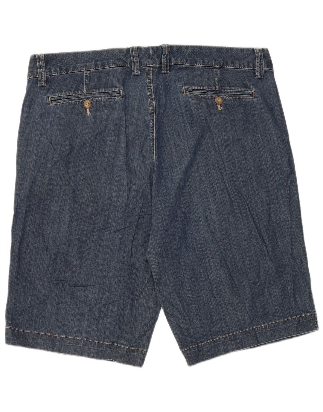 EDDIE BAUER Damen Jeansshorts US 14 XL W36 Blaue Baumwolle