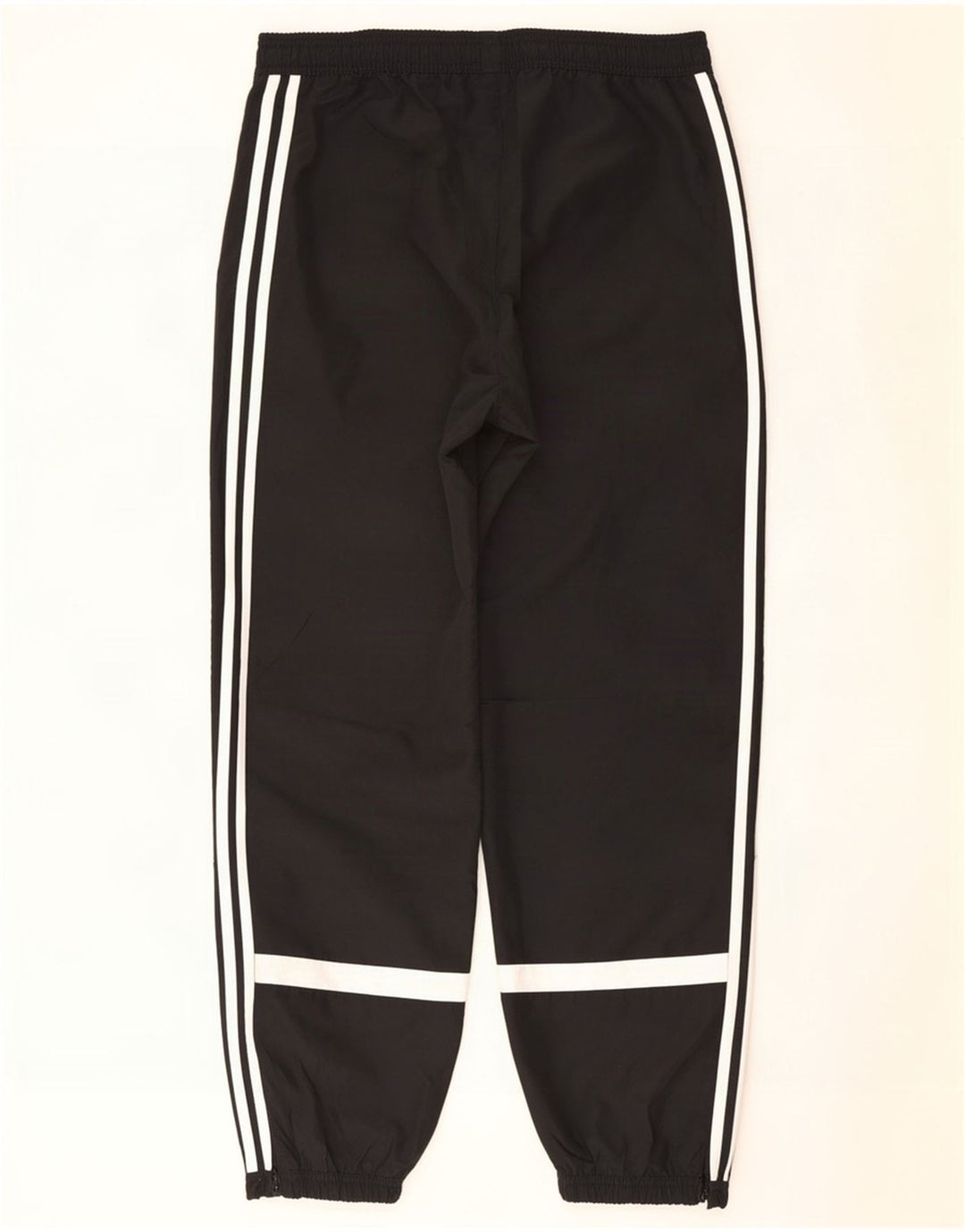 Adidas Herren-Trainingshose, Jogginghose, groß, aus schwarzem Polyester