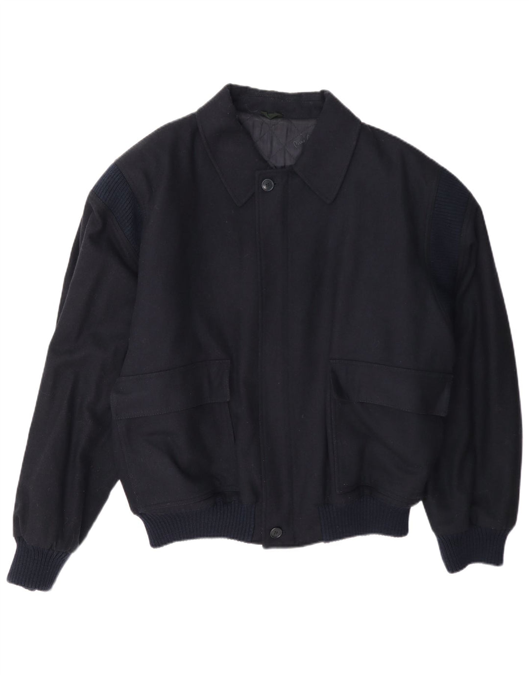Pierre Cardin Herren Bomberjacke UK 42 XL Marineblau