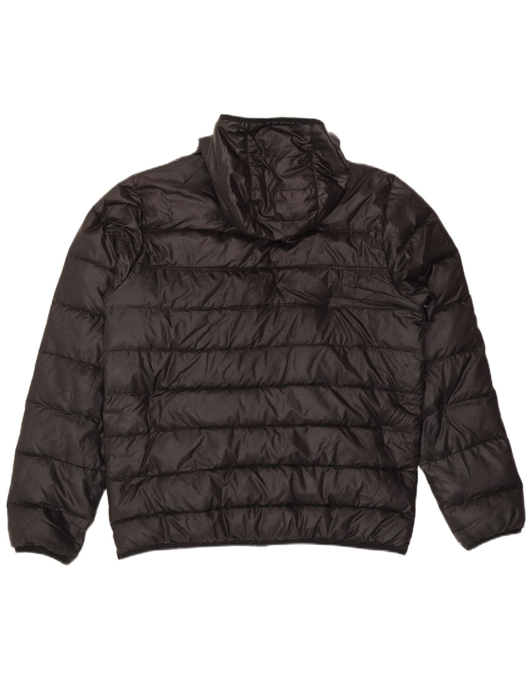 Nike Herren-Jacke mit Kapuze, gepolstert, UK 40, Größe L, Schwarz, Polyester