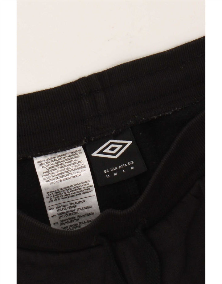 Umbro Damen Sportshorts UK 14 Mittelschwarze Baumwolle