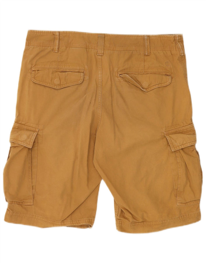 TIMBERLAND Herren Cargoshorts W32 Mittelbeige Baumwolle