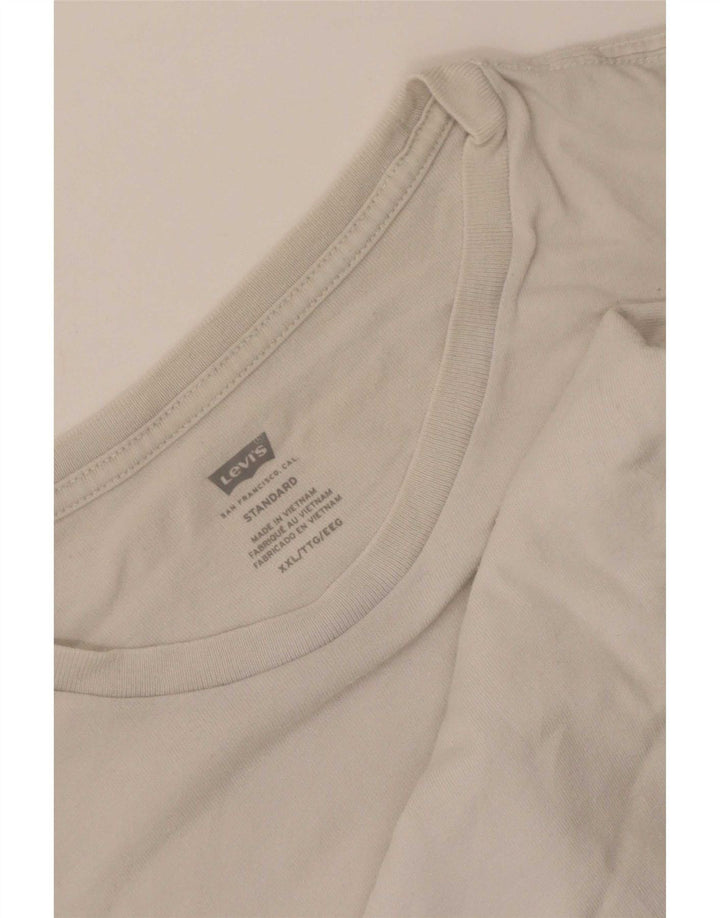 Levi's Herren Standard T-Shirt Top 2XL Weiß